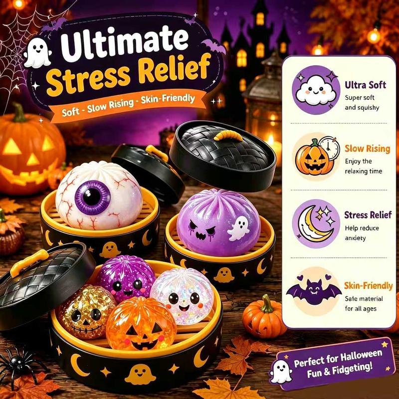 Halloween Ghost Maltose Squishy Toys