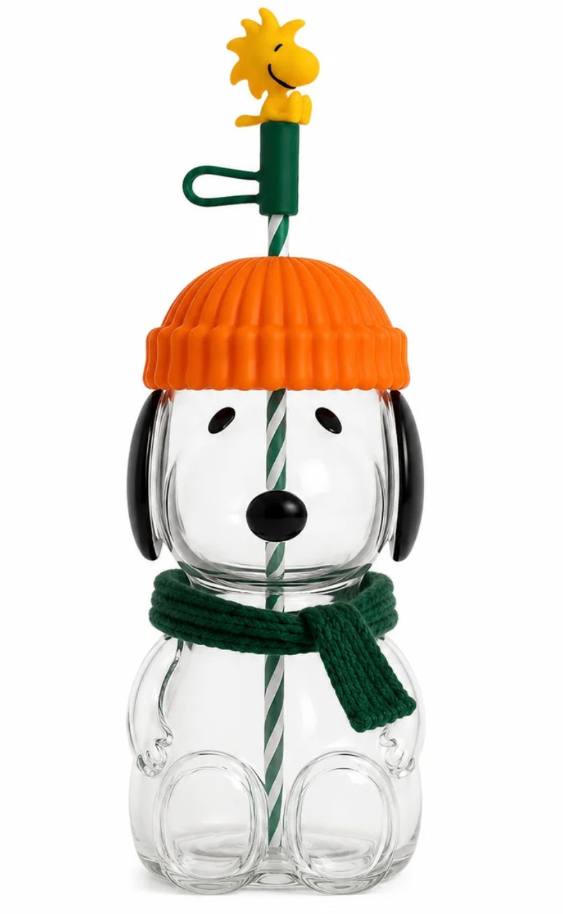 Snoopy Glass Sip cup