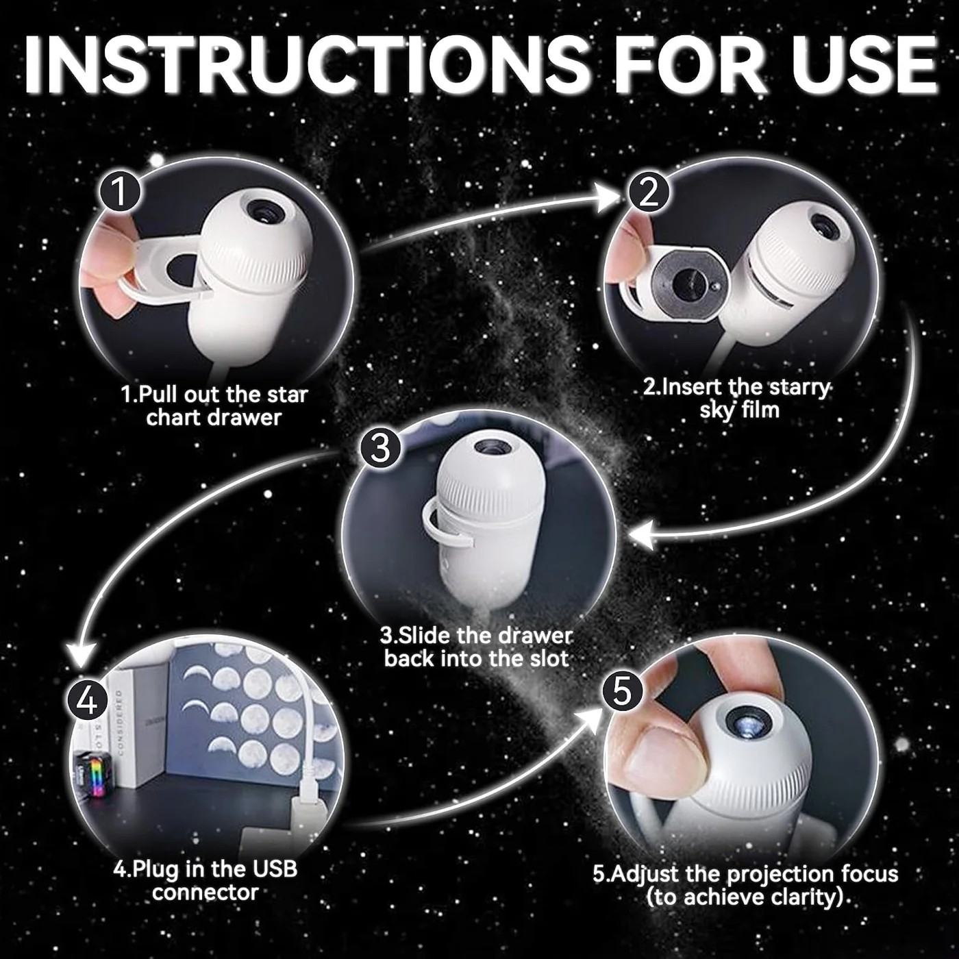 Night Light Projector