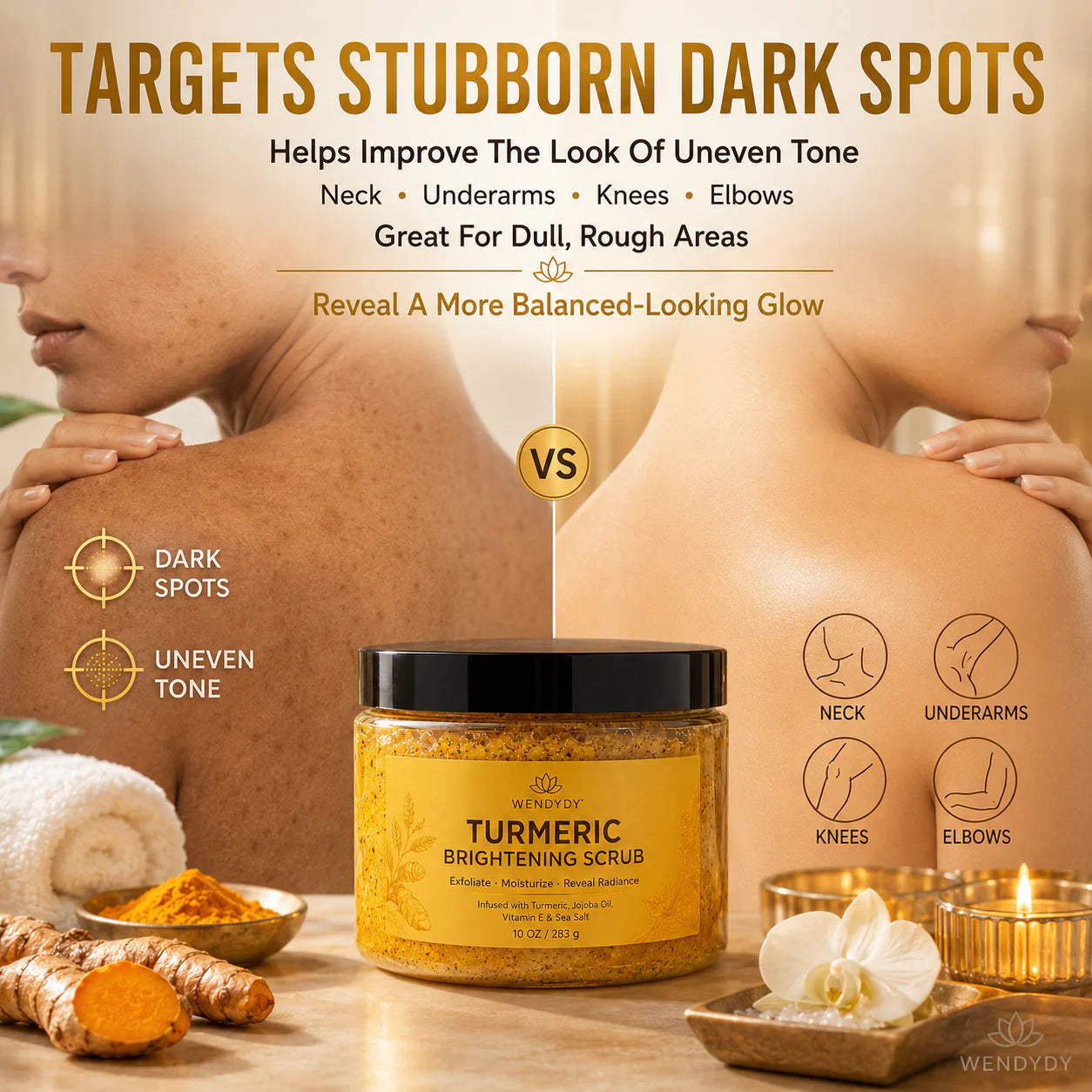 Turmeric Body Glow Scrub