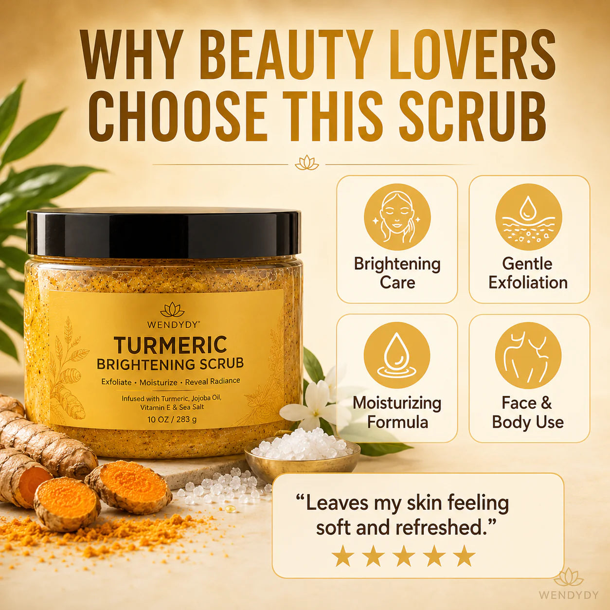 Turmeric Body Glow Scrub