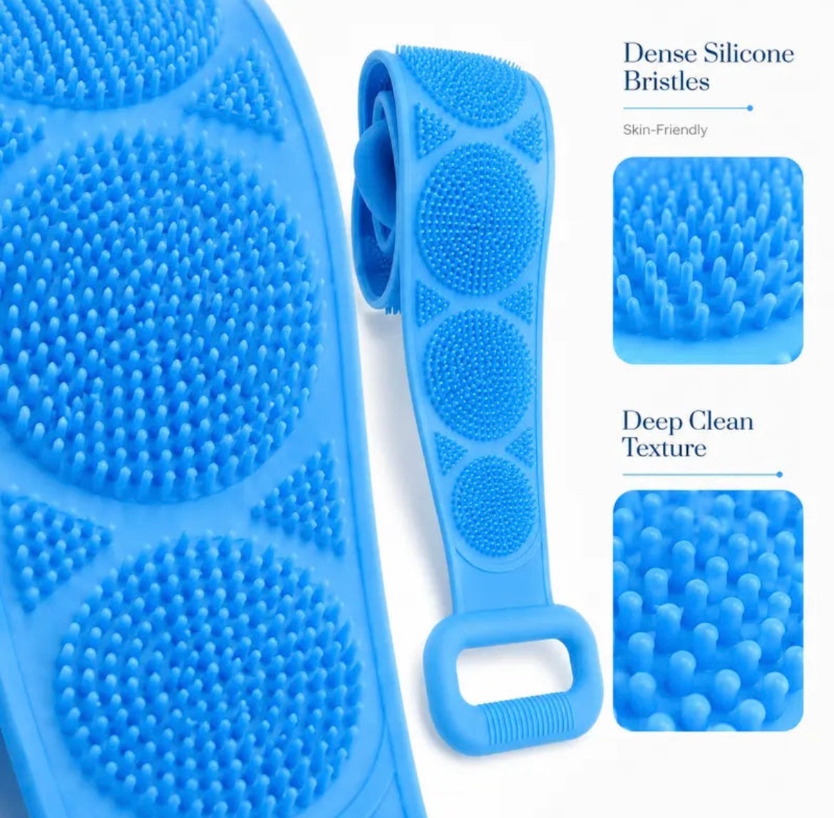 Silicone Back Scrubber Belt