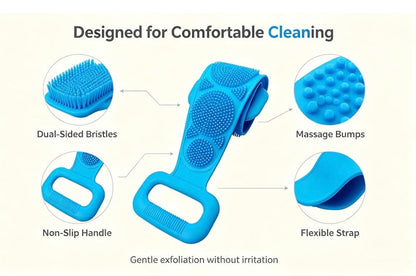 Silicone Back Scrubber Belt