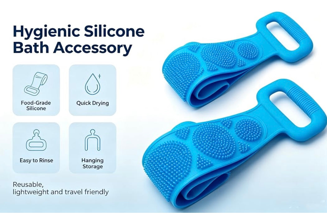 Silicone Back Scrubber Belt